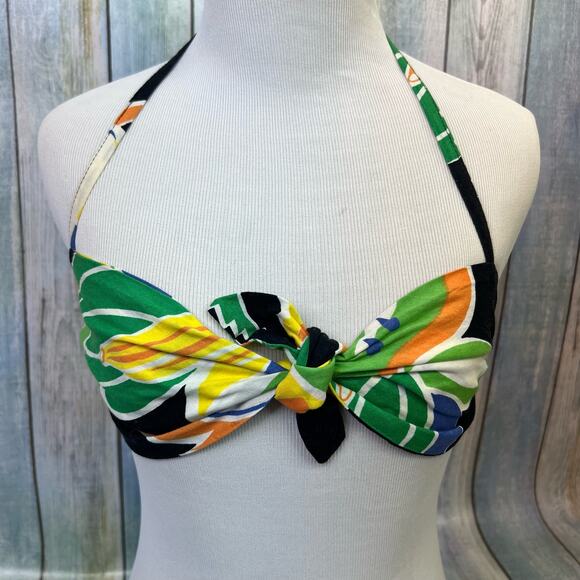 California Naturals Vintage 90s Tube Top Tank Hawaiian Tropical Beach Size XS - Picture 7 of 9